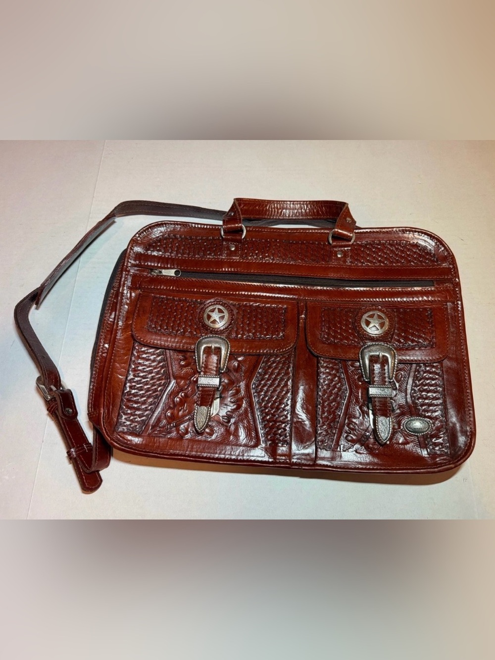 American West briefcase